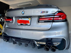Cs Style Carbon Fiber Rear Spoiler - BMW G30 5 series F90 M5