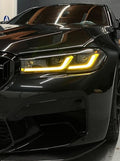 CSL Yellow Headlight DRL Modules - BMW G30 5 Series & F90 M5