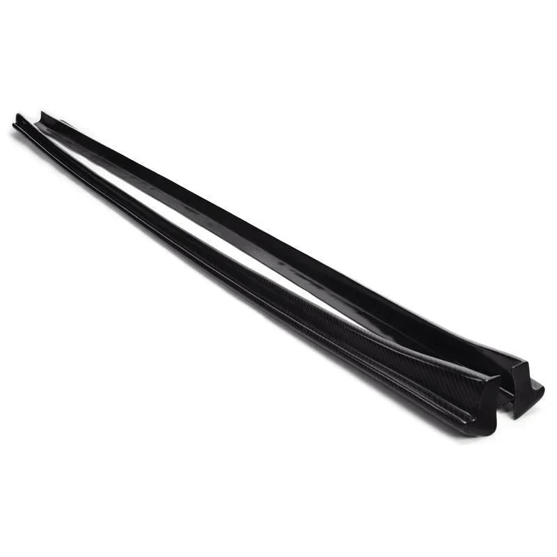 3D Style Carbon Fiber Side Skirt Extension - BMW F10 M5 & F10 5-Series M-Sport