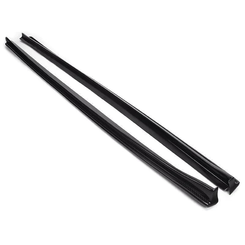 3D Style Carbon Fiber Side Skirt Extension - BMW F10 M5 & F10 5-Series M-Sport
