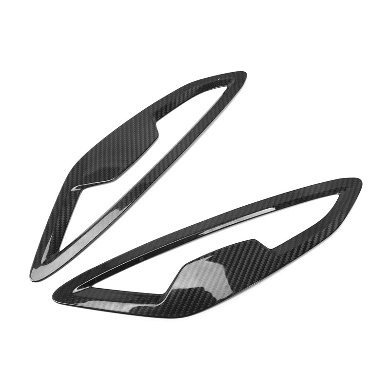 Carbon Fiber Side Fender Vent Trim - BMW G14 G15 G16 8 series M Sport