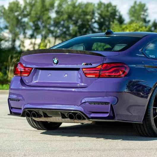 3D Style Carbon Fiber Trunk Spoiler - BMW F82 M4