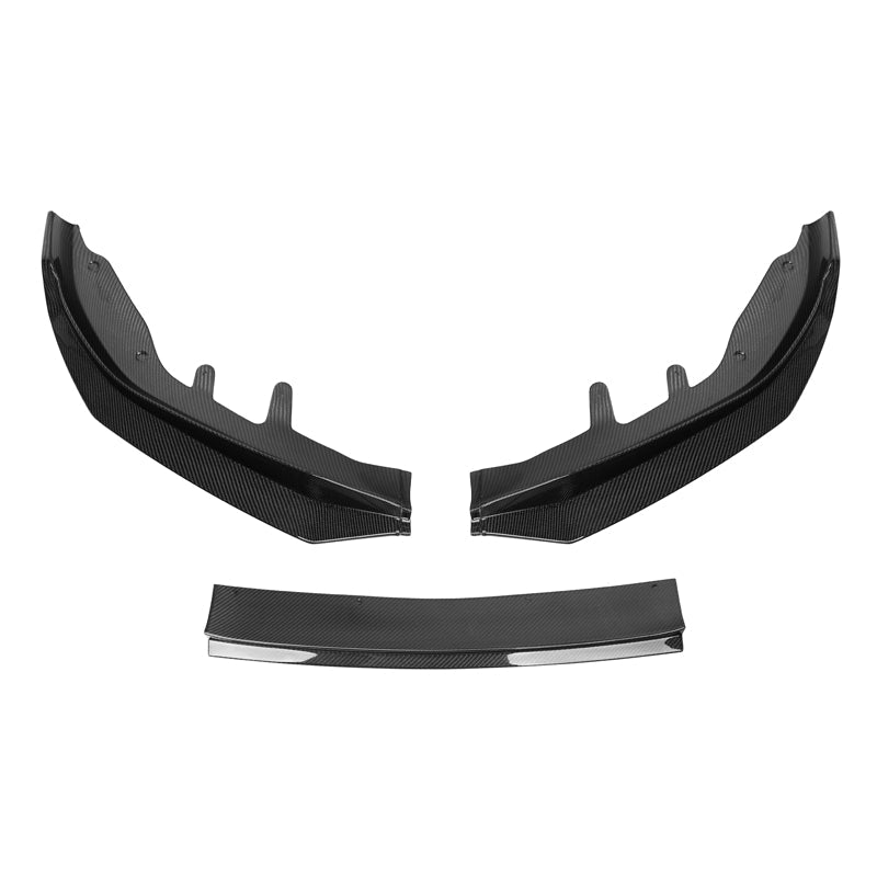 Carbon Fiber Front Lip (3Pcs) - BMW G22 G23 4 Series 2 doors