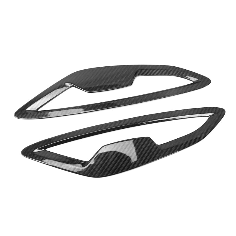 Carbon Fiber Side Fender Vent Trim - BMW G14 G15 G16 8 series M Sport