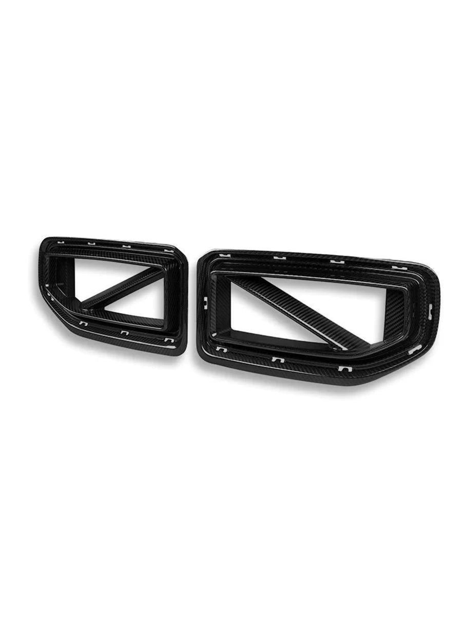 SQ Style Carbon Fiber Front Grilles - BMW G87 M2