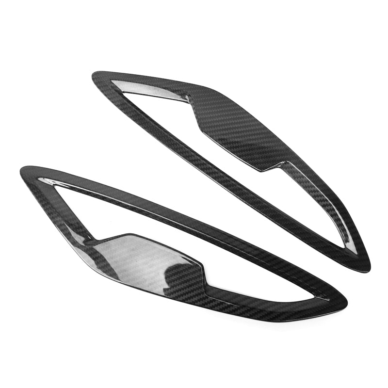 Carbon Fiber Side Fender Vent Trim - BMW G14 G15 G16 8 series M Sport