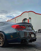 P Style Carbon Fiber Rear Trunk Spoiler - BMW F12 F13 F06 M6 & 6 Series Gran coupe