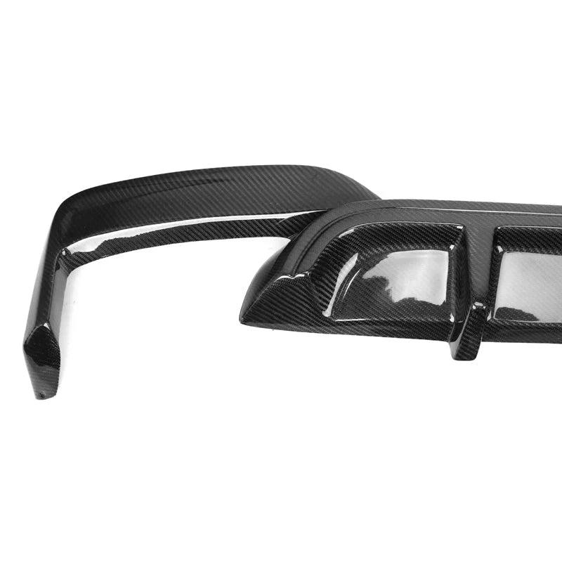 AK Style Carbon Fiber Rear Diffuser - BMW M6 F12 / F13 / F06 & 6-Series M-Sport