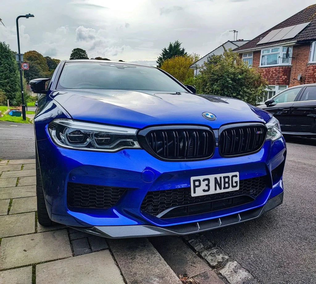 RKP Style Carbon Fiber Front Bumper Lip - BMW F90 M5 Pre-LCI