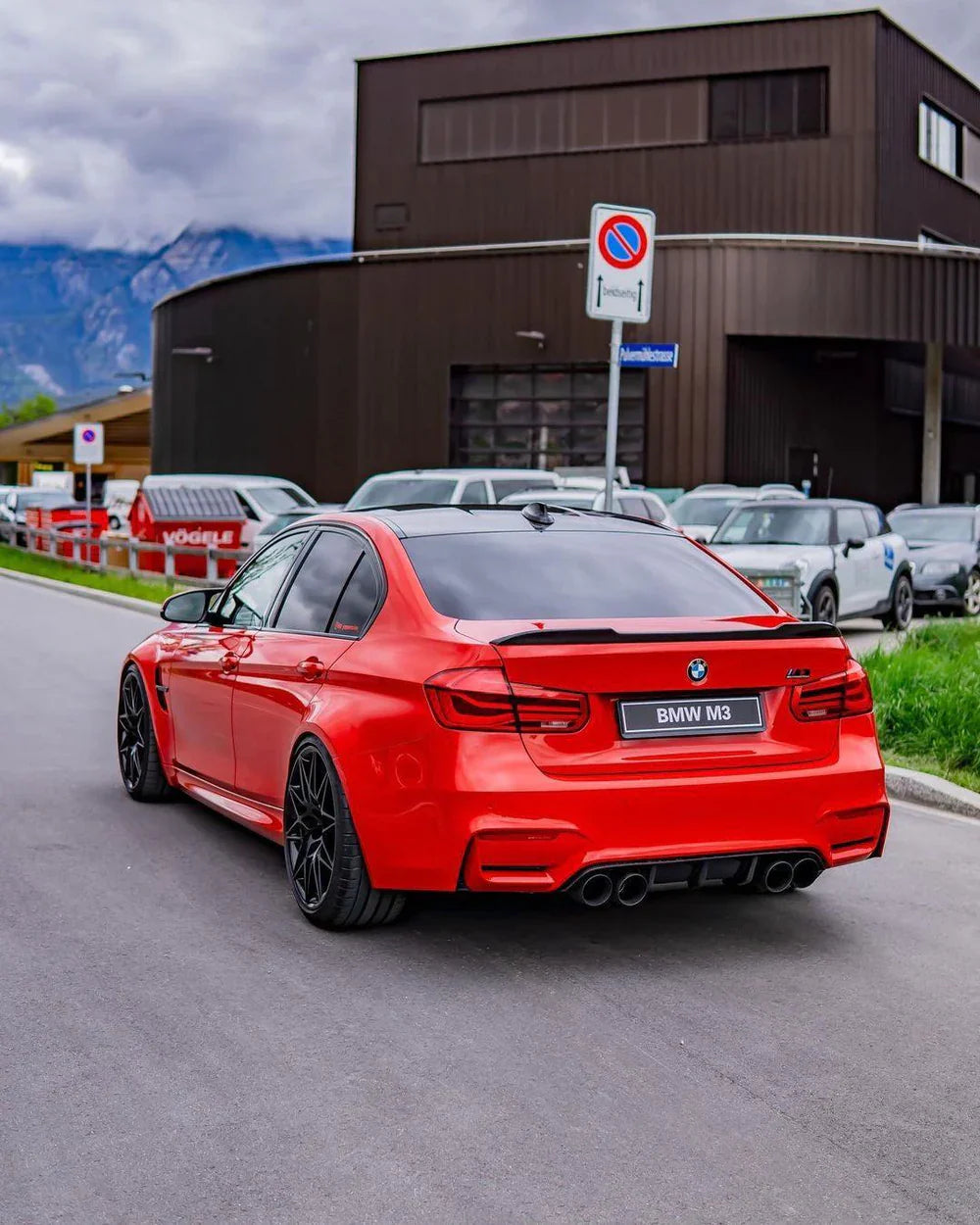 CS Style Carbon Fiber Rear Spoiler - BMW F80 M3 & F30 3 Series