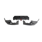 V Style Carbon Fiber Rear Diffuser with Brake Light - BMW G42 2 Series