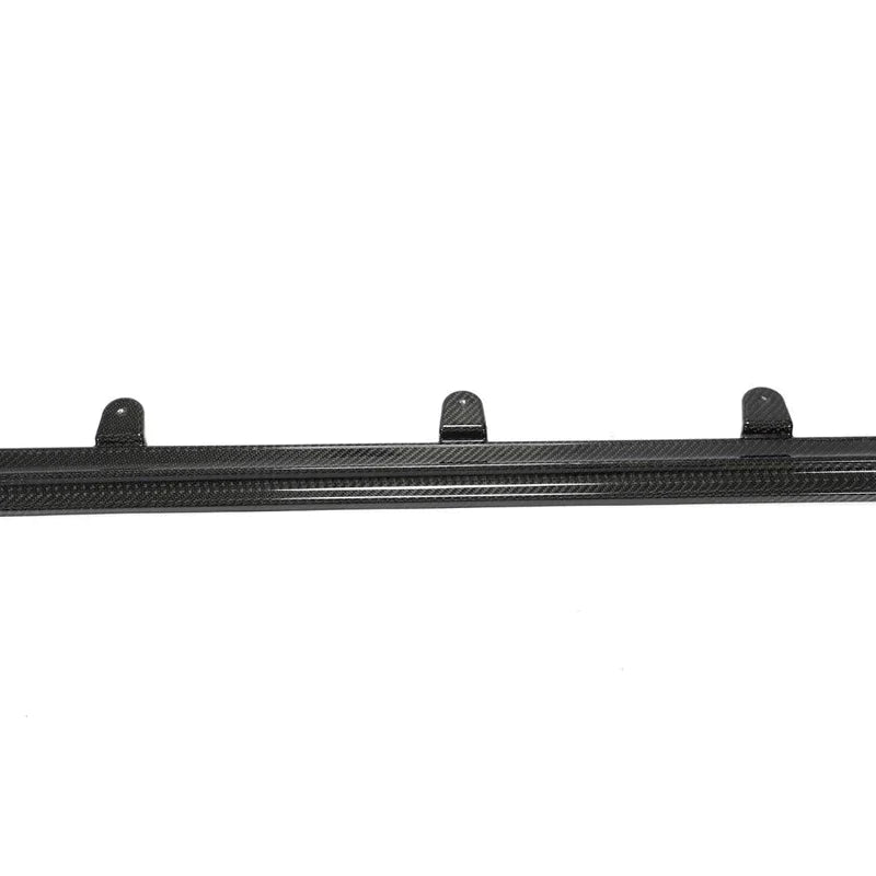 B Style Carbon Fiber Side Skirt Extensions - BMW G22 G23 4 Series 2 doors