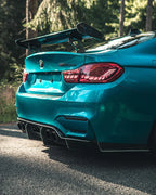 Gts Style Carbon Fiber Wing Spliter - BMW F82 M4 Coupe