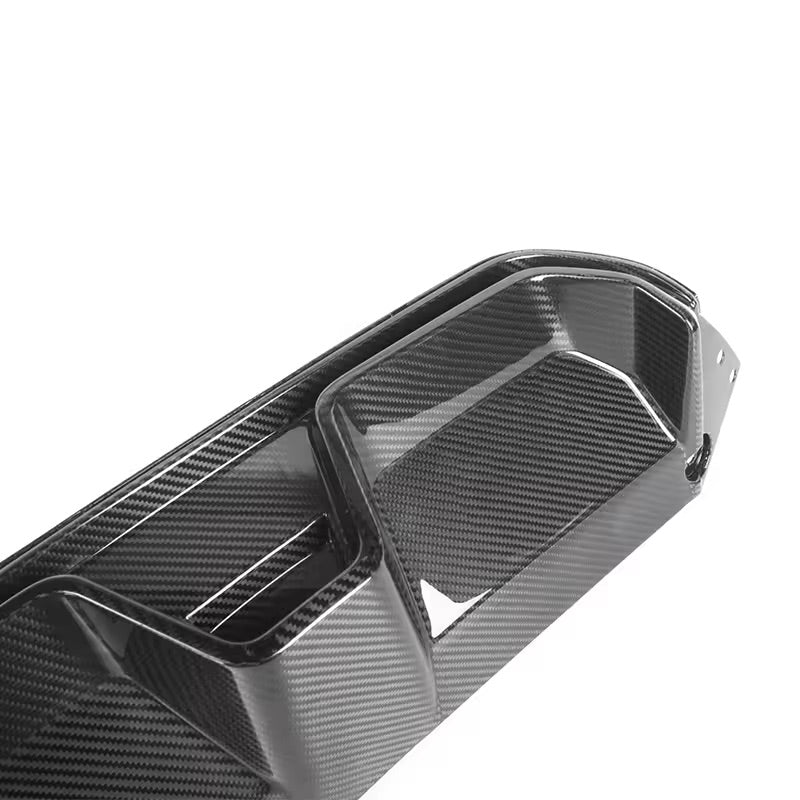 CS Style Carbon Fiber Rear Diffuser - BMW F90 M5 LCI