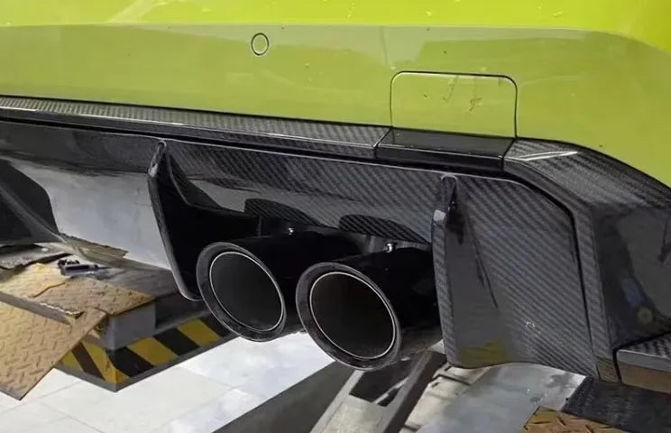 Carbon Fiber Rear Diffuser Trim - BMW G80 M3 & G82 / G83 M4