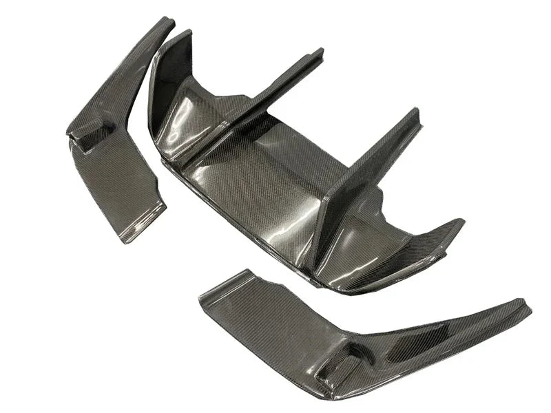 FD Style Carbon Fiber Rear Diffuser - BMW F12 F13 F06 M6 & 6 Series M Sport
