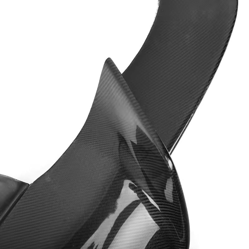 V Style Carbon Fiber Rear Diffuser - BMW F12 F13 F06 M6 & 6 Series M Sport