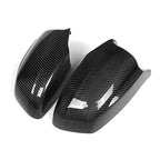 M Style Carbon Fiber Mirror Cover Replacement - BMW F10 5-Series Pre-LCI