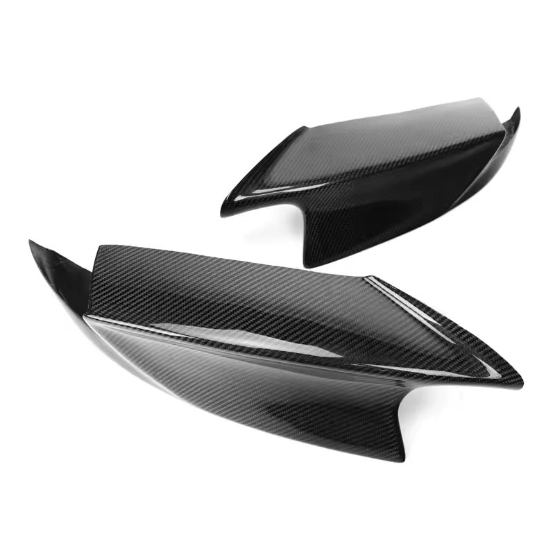 MP Style Carbon Fiber Front Lower Splitters - BMW F10 M5