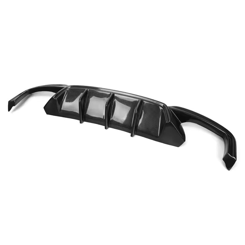 MP Style Carbon Fiber Rear Diffuser - BMW M6 F12 / F13 / F06 & 6-Series M-Sport