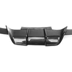 V Style Carbon Fiber Rear Diffuser - BMW F12 F13 F06 M6 & 6 Series M Sport