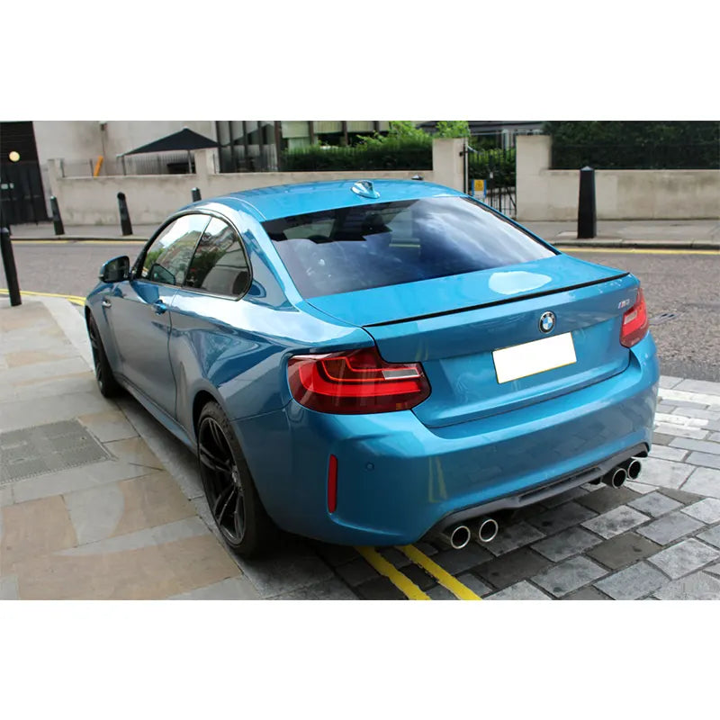 M2 Style Carbon Fiber Trunk Lip Spoiler - BMW F87 M2 & F22 2 Series
