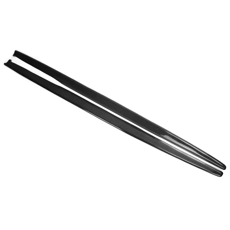 Mp Style Carbon Fiber Side Skirt Extension - BMW F30 M Sport
