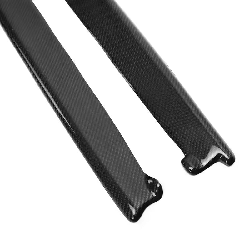 Mp Style Carbon Fiber Side Skirt Extension - BMW F30 M Sport