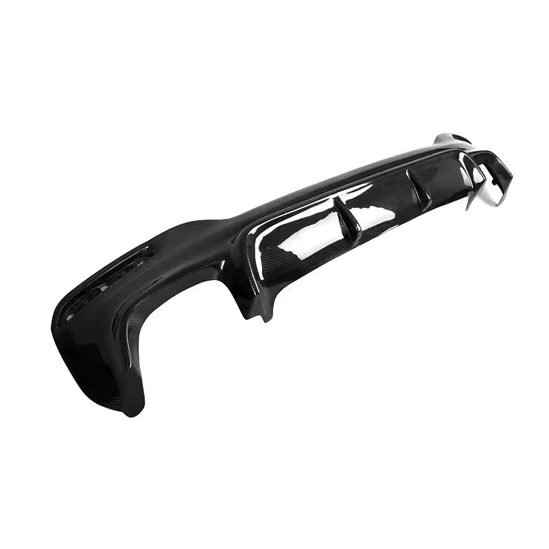 V Style Carbon Fiber Rear Diffuser - BMW G30 5 Series Pre-LCI