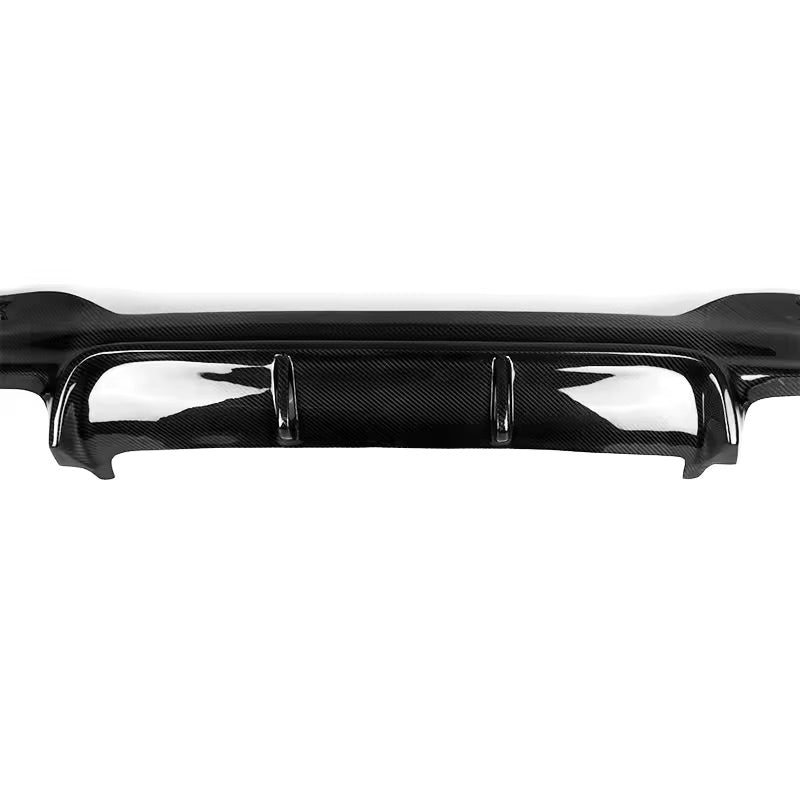 V Style Carbon Fiber Rear Diffuser - BMW G30 5 Series Pre-LCI