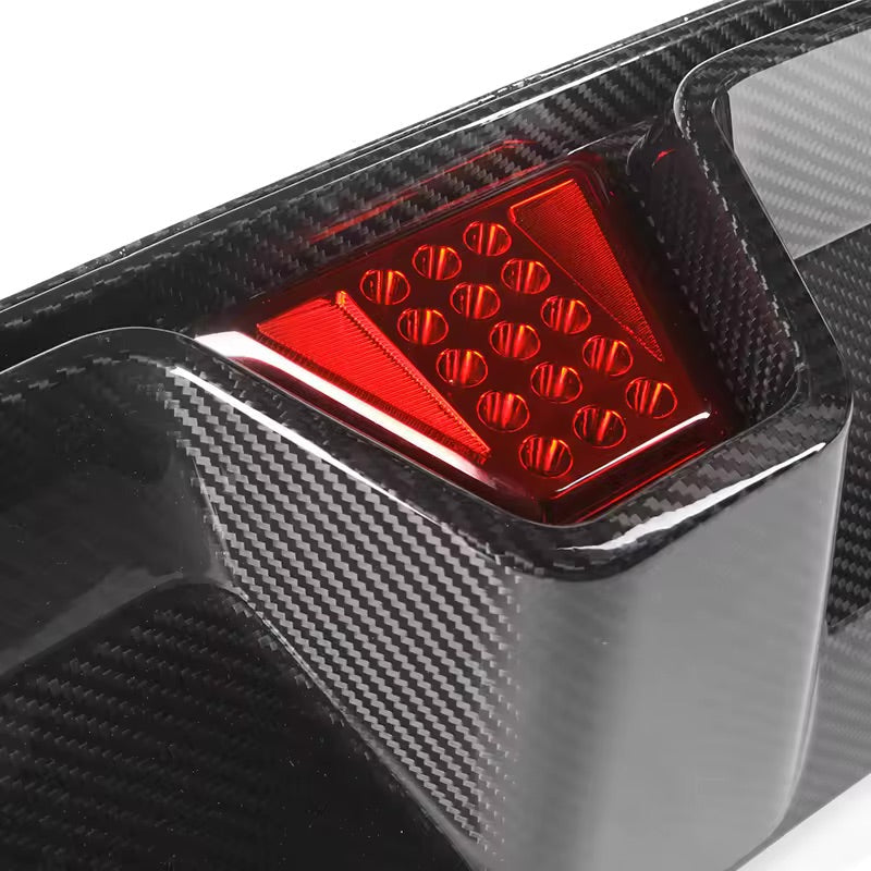 CS Style Carbon Fiber Rear Diffuser - BMW F90 M5 LCI