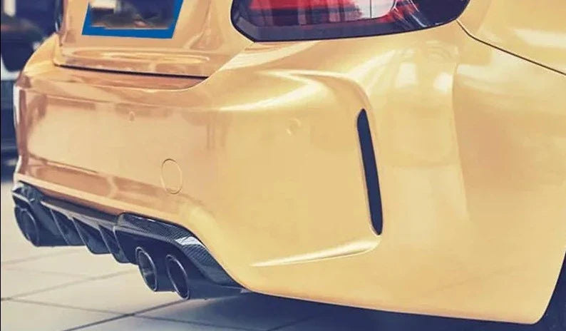 Mp V2 Style Carbon Fiber Rear Diffuser - BMW F87 M2