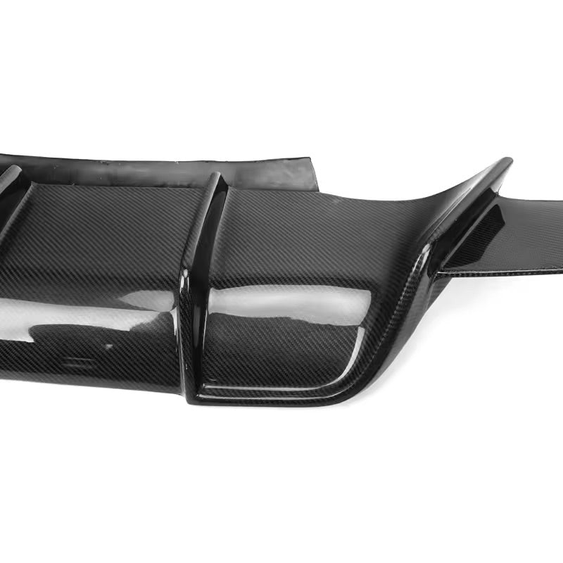 V Style Carbon Fiber Rear Diffuser - BMW F12 F13 F06 M6 & 6 Series M Sport