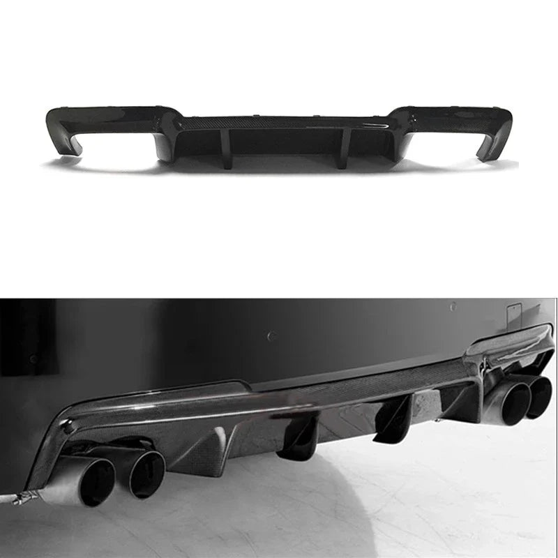 Dtm Style Carbon Fiber Diffuser - BMW F10 M5 & F10 5-Series M-Sport