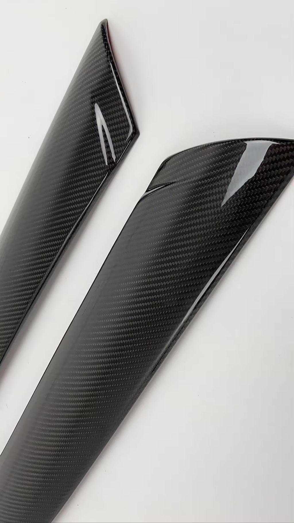 Carbon Fiber A Pillar Trim Cover Set - MK5 Toyota Supra A90