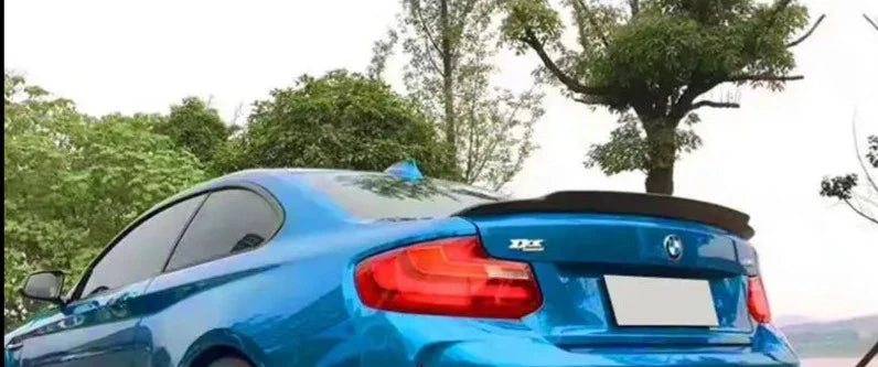 C74 Style Carbon Fiber Rear Trunk Spoiler  - BMW F87 M2 & F22 2-Series