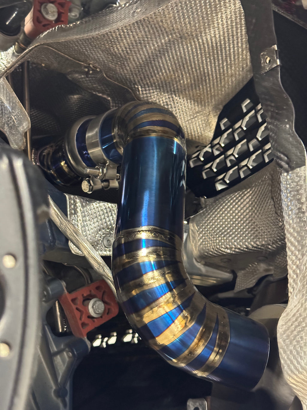 Project M Audi R8 Titanium F1 Exhaust System