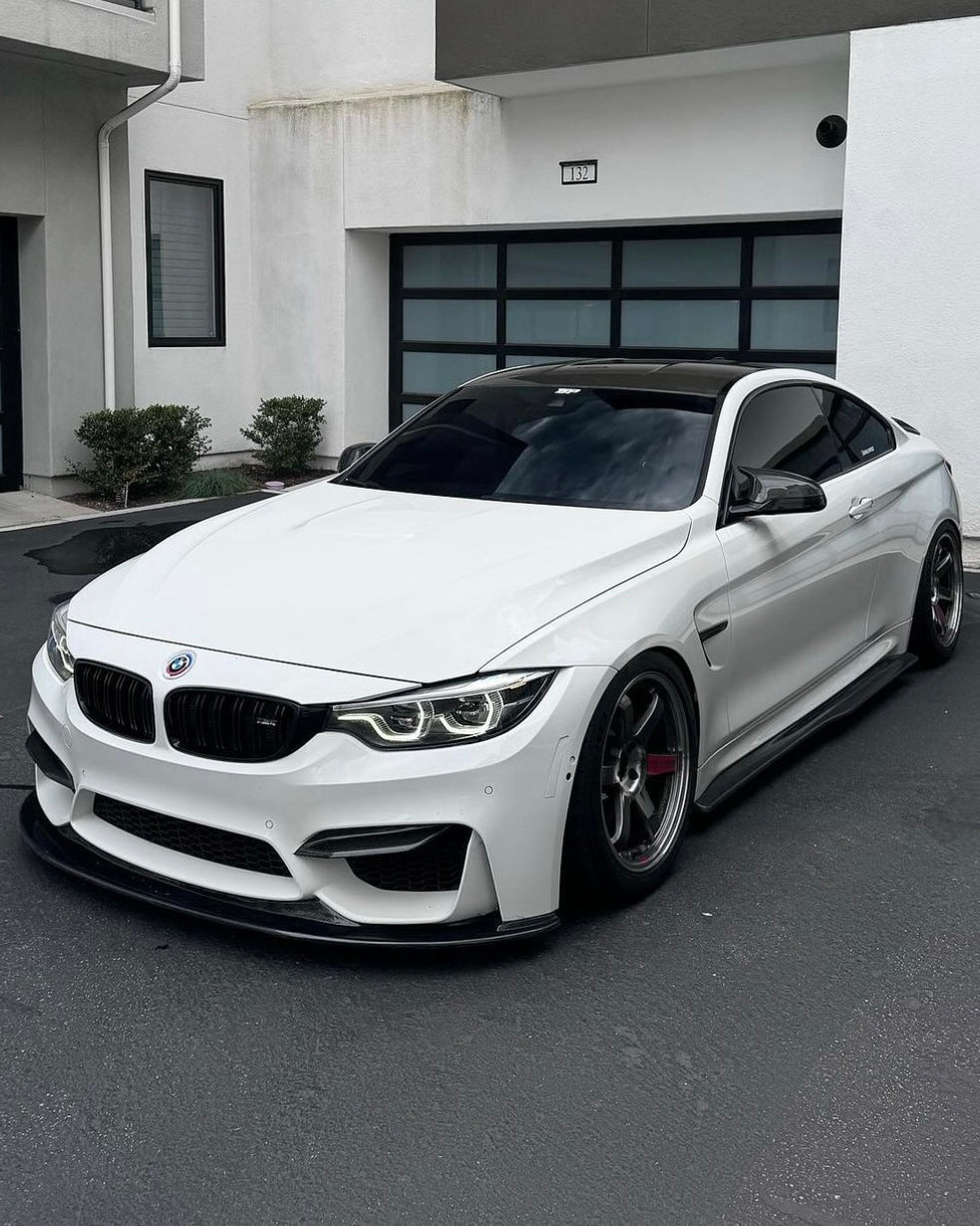 3D Style Carbon Fiber Front Lip - BMW F80 M3 & F82 / F83 M4