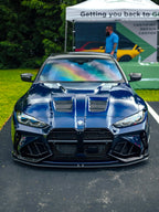 MM Style Carbon Fiber Front Hood - BMW G80 M3 / G82 & G83 M4