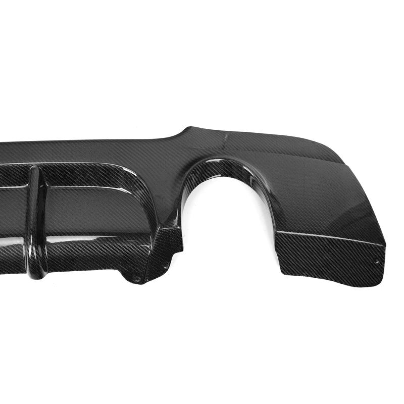 M Style Carbon Fiber Rear Diffuser - BMW 3-Series E92 / E93 M-Sport LCI