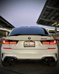 MP Style Carbon Fiber Trunk Spoiler - BMW G80 M3 & G20 3 Series