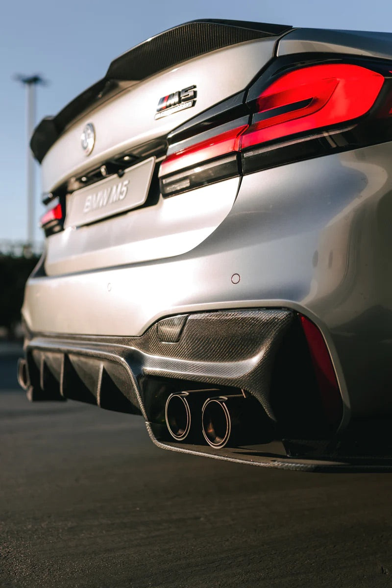 M Performance PRO Style Carbon Fiber Trunk Spoiler - BMW F90 M5 & G30 5 Series