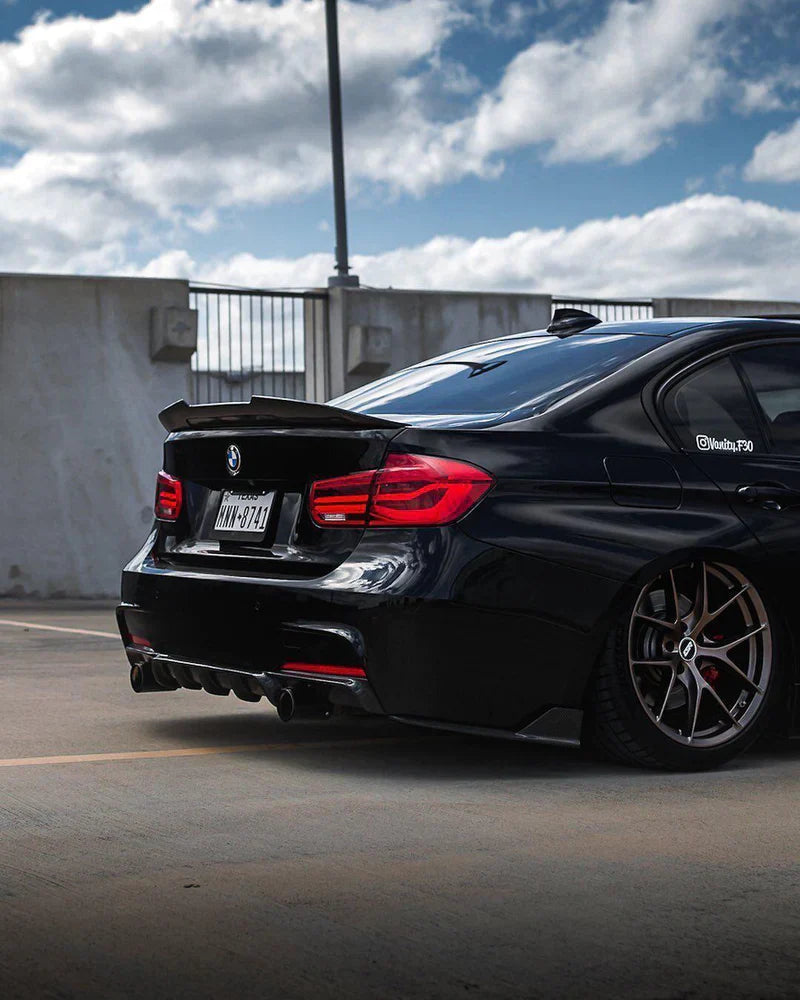 Mp Style Carbon Fiber Rear Diffuser - BMW F30 M Sport