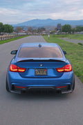 Mp Style Carbon Fiber Rear Diffuser - BMW F32 F33 F36 4 Series M Sport