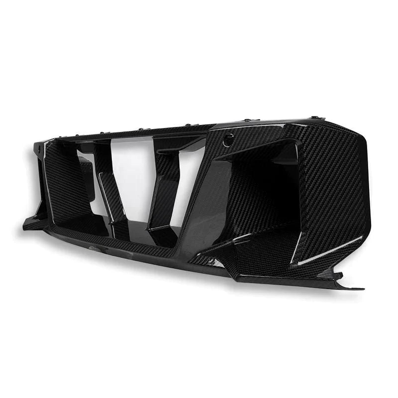 SQ Style Carbon Fiber Front Under Grille Frame - BMW G87 M2