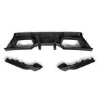 SQ Style 3-Piece Carbon Fiber Rear Diffuser - BMW G87 M2