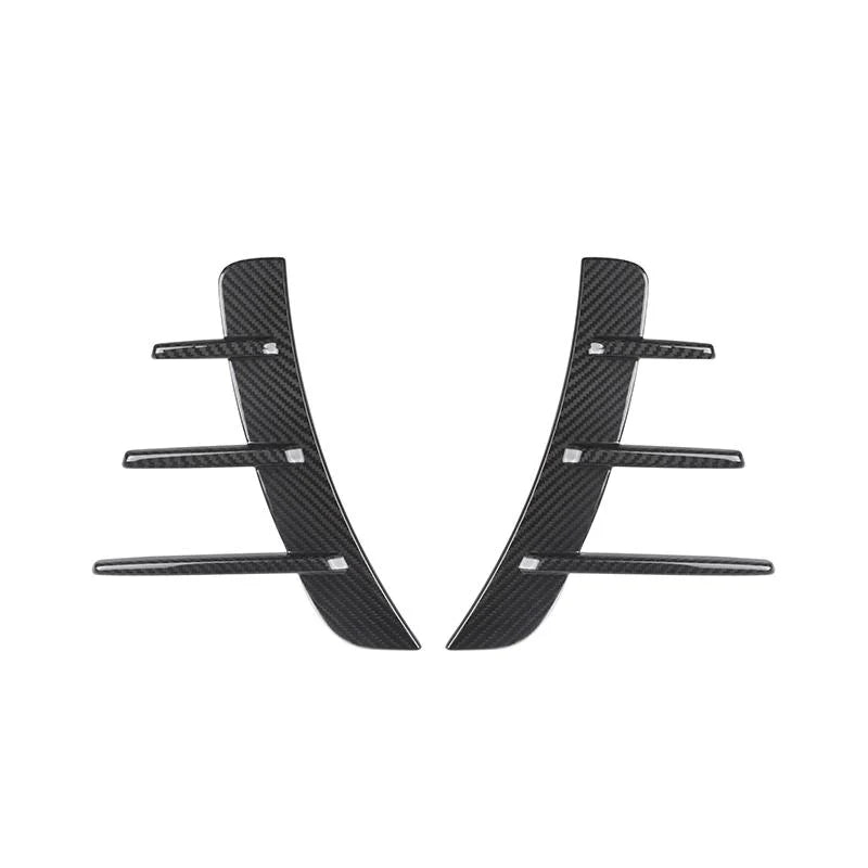 Sq Style Dry Carbon Fiber Front Wheel Fender Trim - BMW G22 G23 4 Series 2 doors