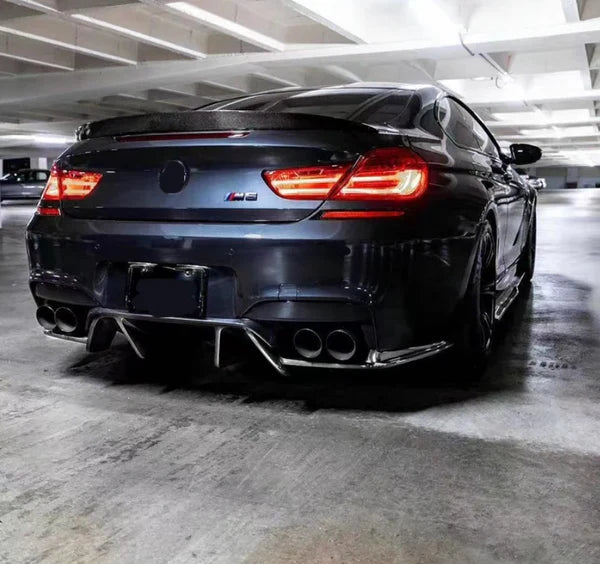 FD Style Carbon Fiber Rear Diffuser - BMW F12 F13 F06 M6 & 6 Series M Sport