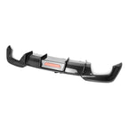 Tk Style Carbon Fiber Rear Diffuser With Brake Light - BMW G20 3 series 320i 330i M Sport