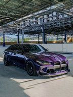 V Style Carbon Fiber Front Lip - BMW G80 M3 & G82 / G83 M4